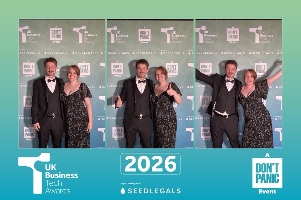 The WorkforceVision team at the UK Business Tech Awards 2026